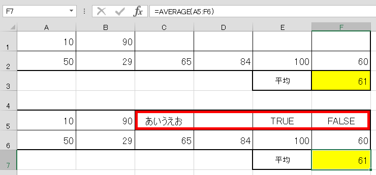 Excel 平均値の出し方 Average関数を使った求め方 みんなのエクセル